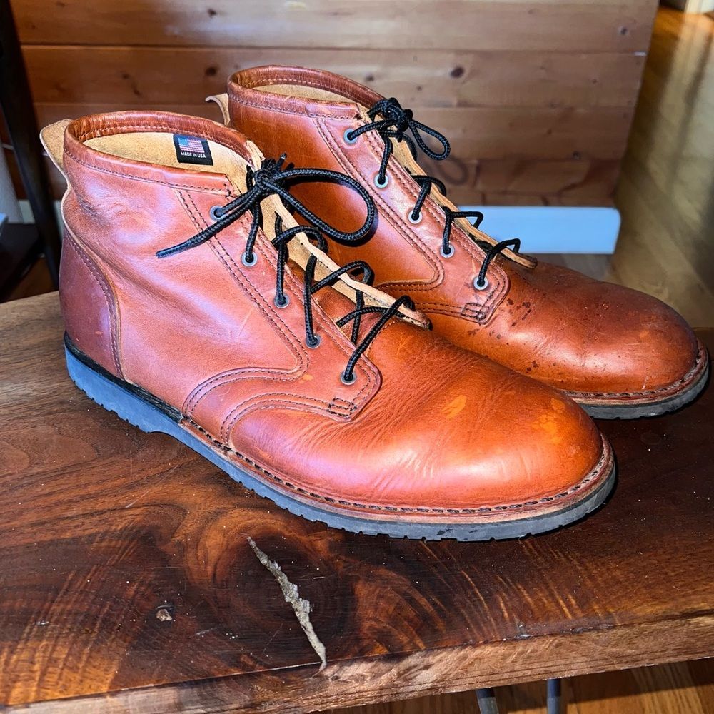Danner Forest Heights Piedmont Boots Mens 12 EE Wide Brown Leather Vibram 32610